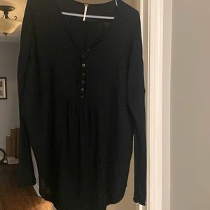 Free People black tunic